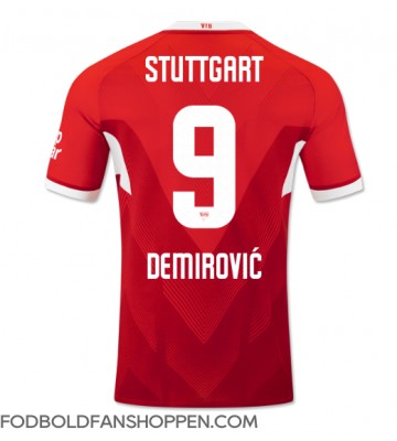 Stuttgart Ermedin Demirovic #9 Udebanetrøje 2024-25 Kortærmet